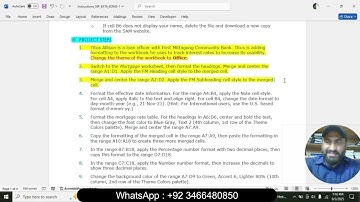 New Perspectives Excel 2019 | Module 2: End of Module Project 1 #FirstMittagongCommunityBank