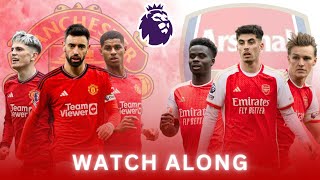 Manchester United vs Arsenal 2nd half watchalong and live reaction #arsenal #manchesterunited #epl