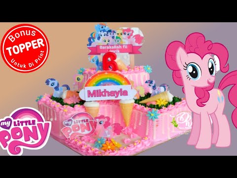 08. Kue ulang tahun kuda poni || Kuda pony (part 1). 