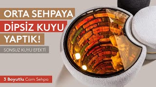 3 Boyutlu Sonsuz Sehpa ✅ 3D Orta Sehpa 🔥 İnegöl Mobilyası 🎁 INFINITY MIRROR for decoration Resimi