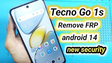 Tecno Spark Go 1s Android 14 New Security FRP Google Account Bypass Without Pc New Method 