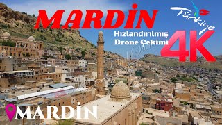 Mardi̇n - Hızlandırılmış 4K Drone Çekimi / Uyanış - Büyük Selçuklu - Gazali Sohbet Müziği / 23.5.22