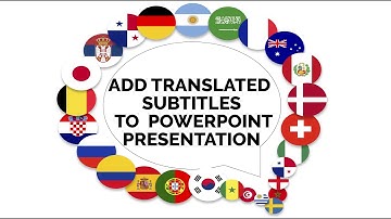 Subtitles in PowerPoint presentation as you speak, real time with translations.