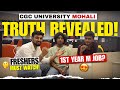 CGC Freshers Exposed Reality | What They learn in first year?