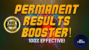 The BEST Permanent Results Booster EVER CREATED! (Morphic Field)