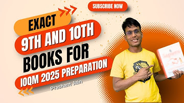 Exact List of Chapters from NCERT for IOQM 2025 | Prashant Jain #ioqm #ioqm2025 #booklist