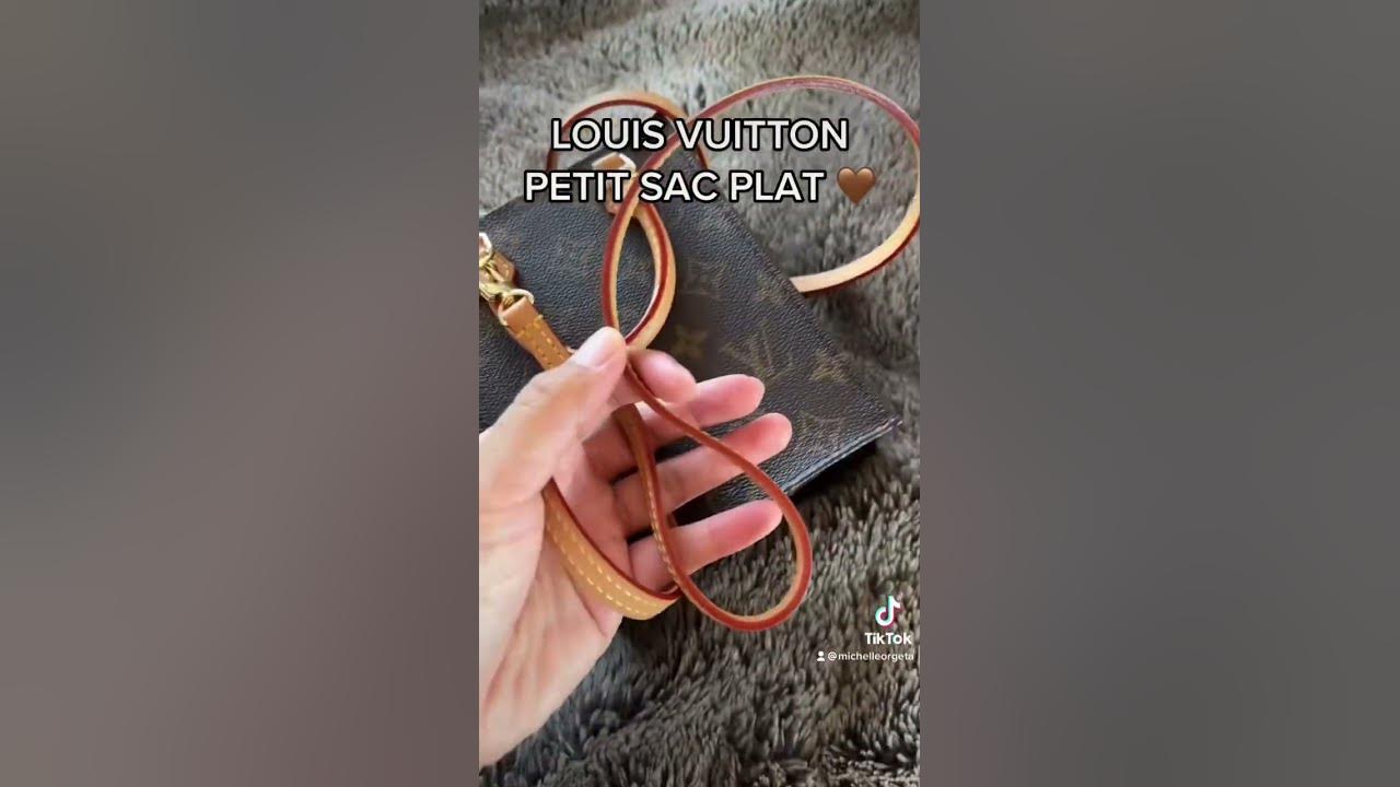 Unboxing Louis Vuitton Petit Sac Plat Rose Ballerine 