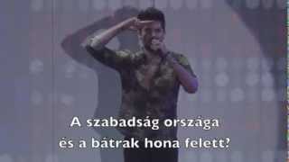 Adam Lambert - The Star-Spangled Banner, Egyesült Amerikai Államok ...