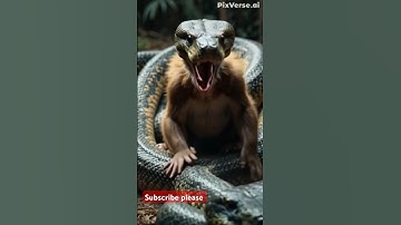 Snake Vs Monkey #wildlife #snake #monkey #shorts