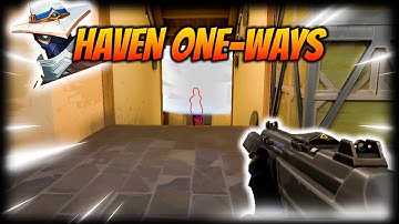 The BEST Cypher One Ways on Haven! Valorant Tips and Tricks (Cypher Guide)