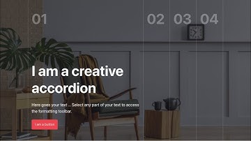 Hero Accordion Slide  - Template - Fancy Bricks