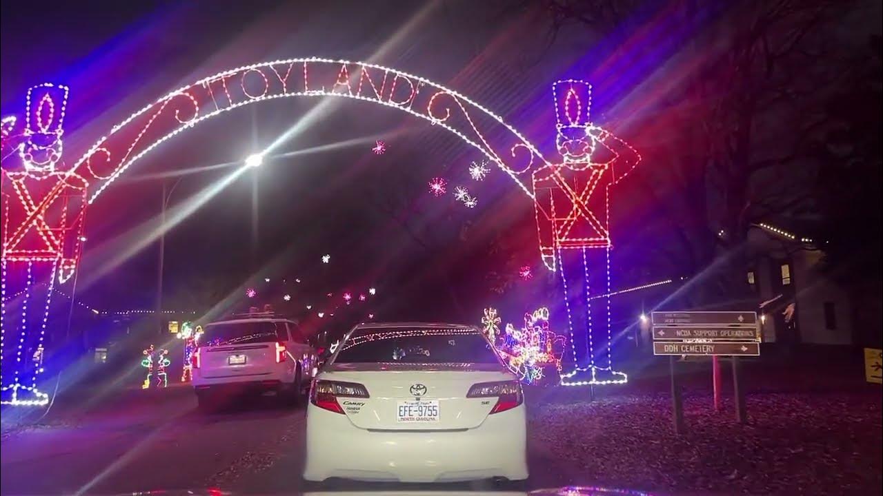 Raleigh Nights of Lights w Mommy ‘22 YouTube