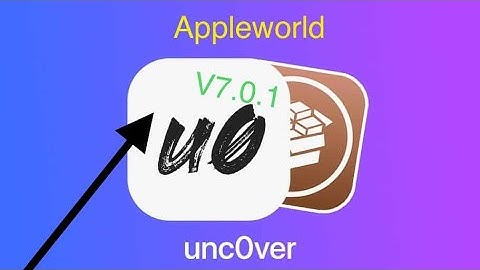 How To Update And Resign Unc0ver Jailbreak To V7.0.1 Without Complete 2021!￼