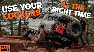 When to Use Your Lockers Offroad || Part 2 of 2