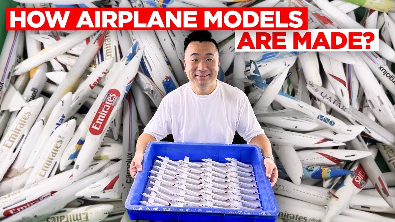 How Die Cast Airplane Models Are Made Worlds Biggest Model Collection