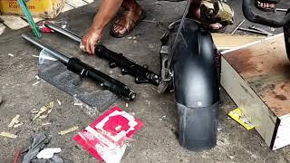 Pulsar NS200 Ganti Seal Shock Depan