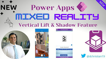 Power Apps MR Vertical Lift and Shadow Feature
