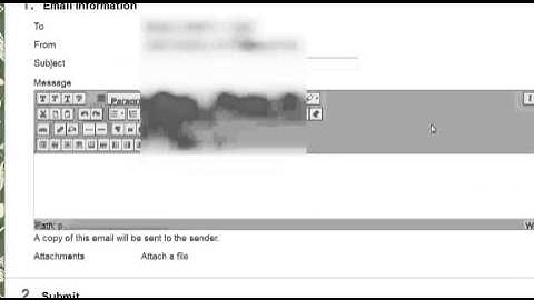 Blackboard 9.1.13: Send an Email
