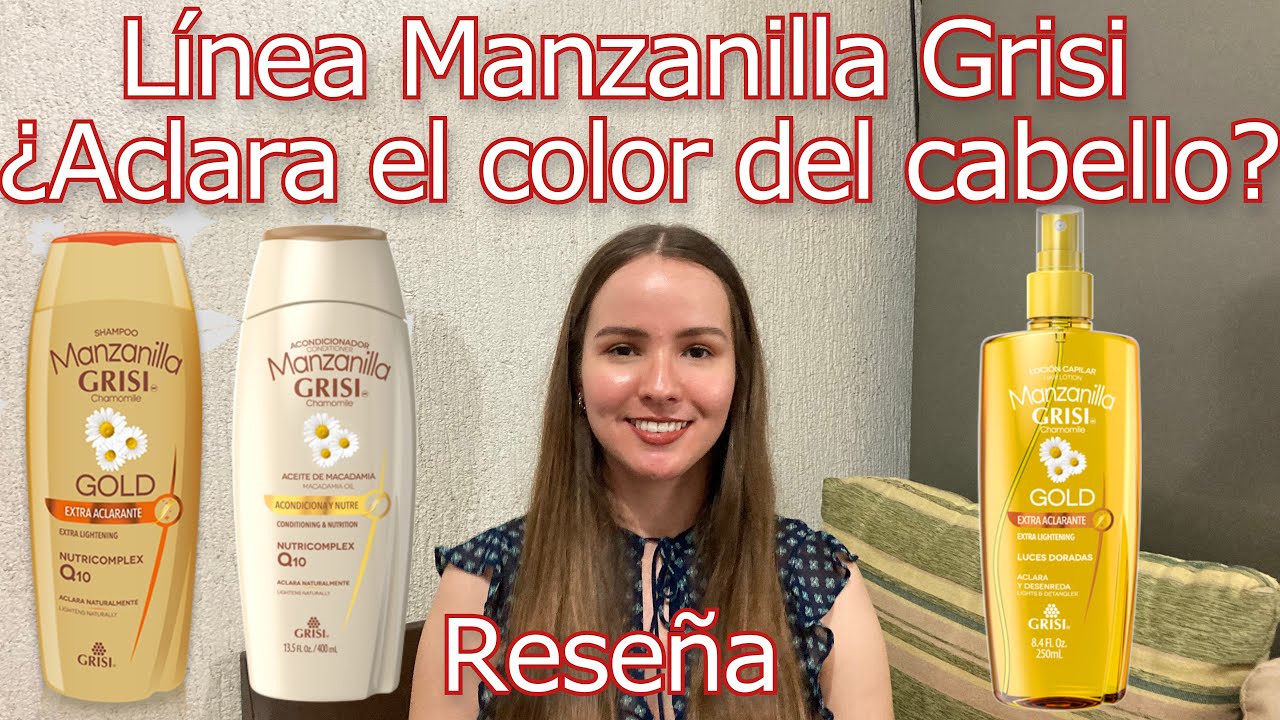 Como aclarar el pelo con manzanilla