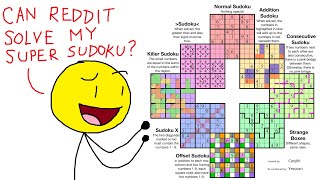 Reddit found my Super Sudoku!  (Skip to 1:41 to avoid spoilers) screenshot 3