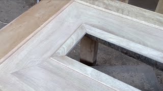 PUERTA EN MADERA DE TORNILLO // Muy elegante usando técnicas muy básicas en carpintería by Alejandro Luis 238,327 views 7 months ago 13 minutes, 46 seconds