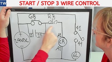 How to Wire a Start Stop Motor Control 3 Wire Circuit