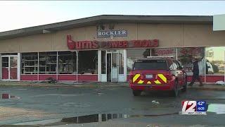 Massive fire destroys Fall River tool shop