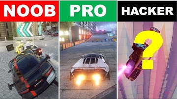 ASPHALT 9: NOOB VS PRO VS HACKER (PART 2)