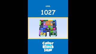 Color Block Jam Level 1027 Solution Without Boosters