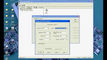 How to set Allen Bradley RSLINX DF1 Driver for Equustek DL3500 DF1 to DH+ Protocol Converter