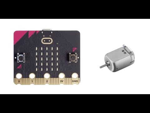 Control a DC motor with Micro:bit - YouTube