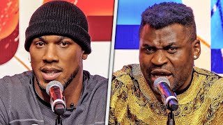 Anthony Joshua vs. Francis Ngannou • FULL PRESS CONFERENCE | TNT Sports & DAZN Boxing