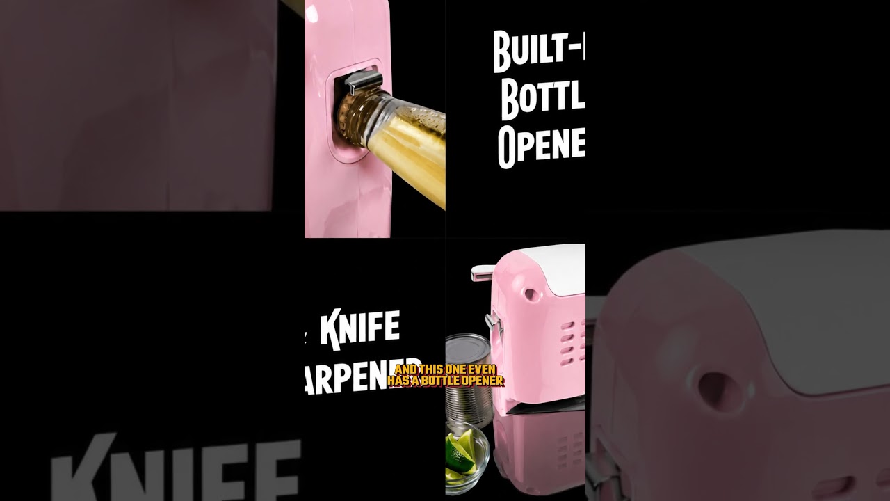 Wait it does what? Retro Can opener and - YouTube