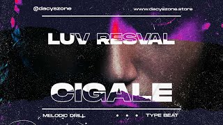 [Free] Luv Resval x Melodic Drill Type Beat 2022 CIGALE | Piano Drill Instrumental