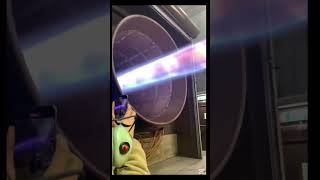 Aircraft Engine Thrust Closest View