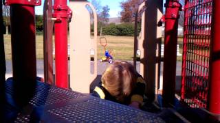 Joey slides head first 2