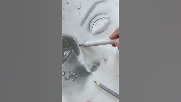 OFFLINE Art Classes | Realistic work  #shorts #sketching #artistshikhasharma