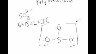 Chapter 5 Lewis Structures of Polyatomic Ions (Section 5.7)