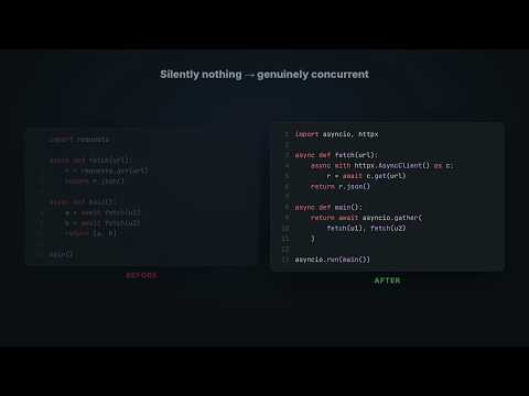 Python Async for Node.js Devs: The Event Loop That Isn't Node's