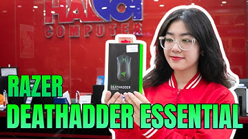 Trên Tay Và Đánh Giá Nhanh Chuột chơi game Razer DeathAdder Essential Right-Handed