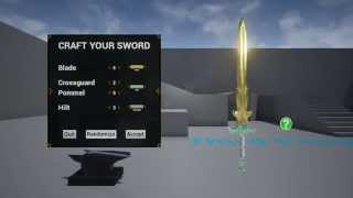 [UE4] Modular Weapon System Preview: Customization Interface