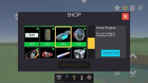 How to get hover engine - Evertech sandbox