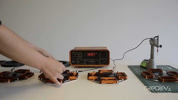 Four magnetic levitation modules