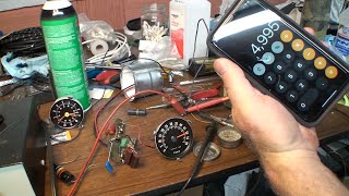 66 Mustang Betsy - Rally Pac - Tachometer Refurb & Calibration