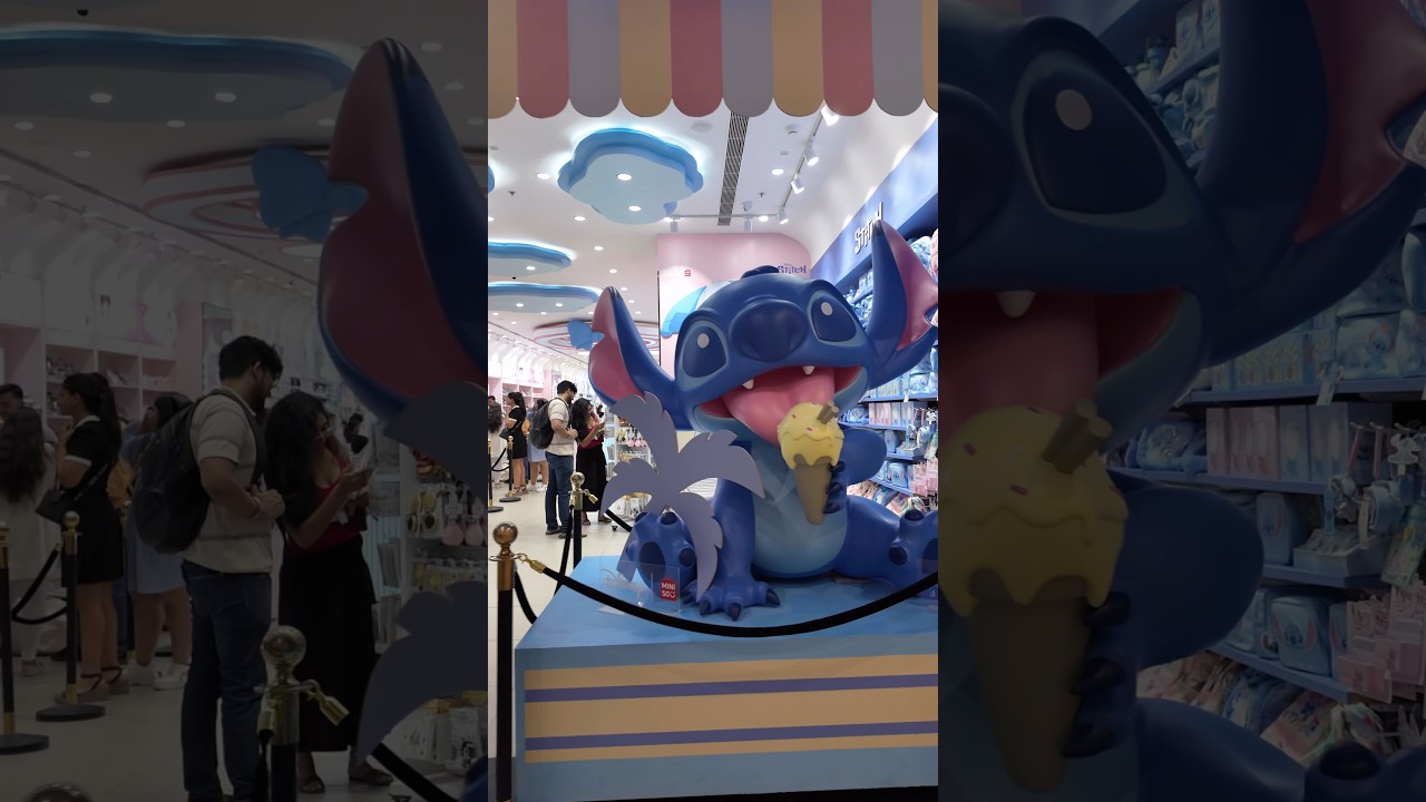 Biggest & cutest Miniso ever!🛍️. First Flagship store in Delhi. 