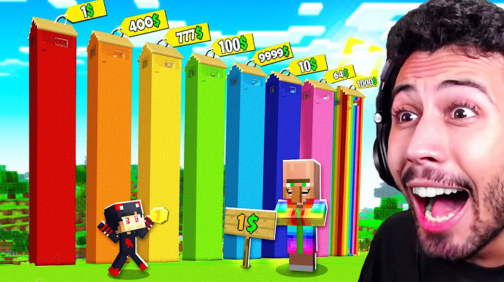 اكتشفنا اغرب ناطحات سحاب سحرية في قرية ماين كرافت !!؟
