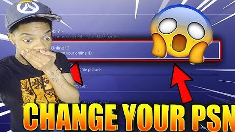 PSN Name (Change Is Finally HERE )😱