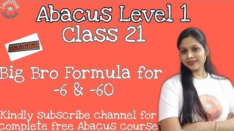 Abacus Level 1 Class 21 Hindi| by LearnFast Academy