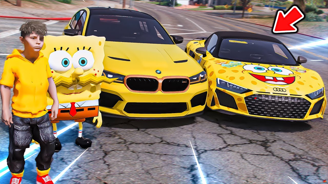 أقوى هدية من سبونج بوب😱🔥!! | فلم قراند 5