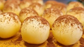 Sweet Milk Balls Recipe | Milk Dessert Recipe in 5 minutes | Watch Over